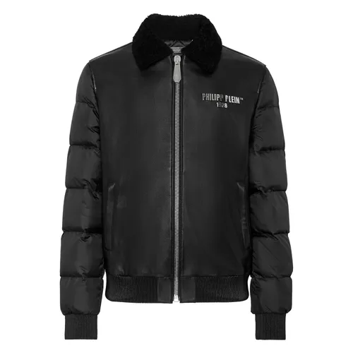 Jackets > Leather Jackets - - Philipp Plein - Modalova