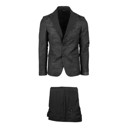 Suits > Suit Sets > Single Breasted Suits - - Alessandro Dell'Acqua - Modalova