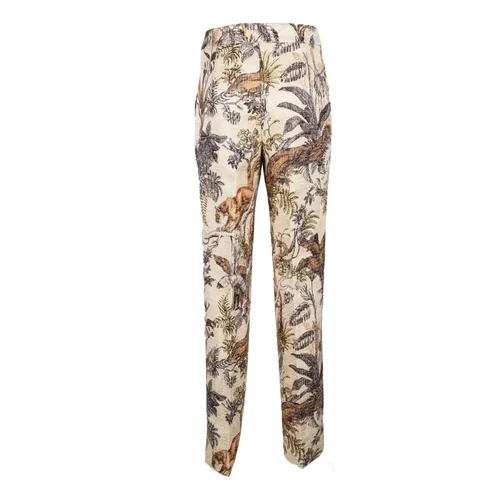 Trousers > Slim-fit Trousers - - Giulia N Couture - Modalova