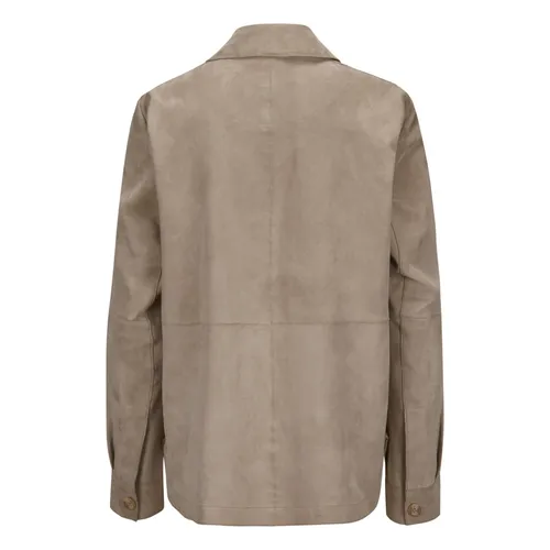 Jackets > Leather Jackets - - Milestone - Modalova