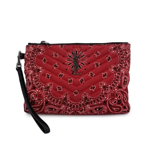Pre-owned > Pre-owned Bags > Pre-owned Clutches - - Saint Laurent Vintage - Modalova