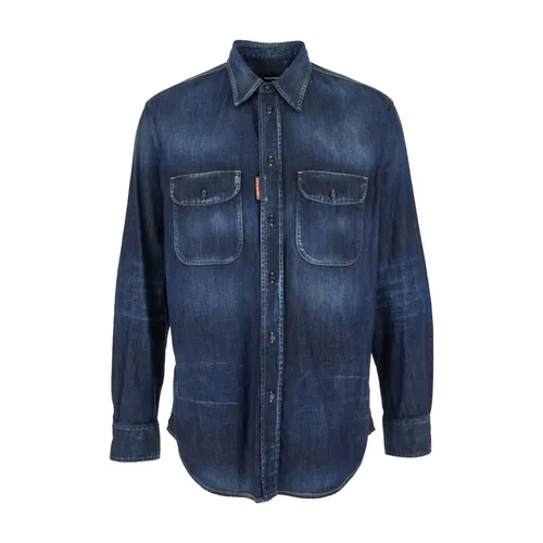 Shirts > Denim Shirts - - Dsquared2 - Modalova