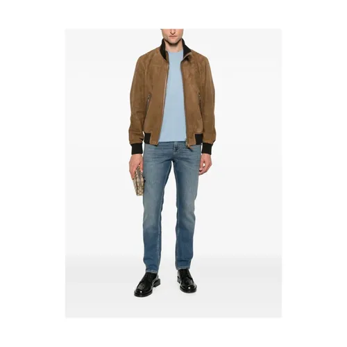 Tom Ford - Tops > T-Shirts - Blue - Tom Ford - Modalova
