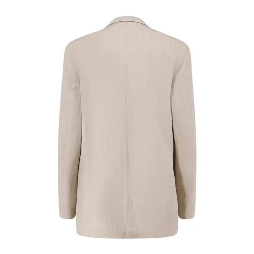 Alysi - Jackets > Blazers - Beige - Alysi - Modalova