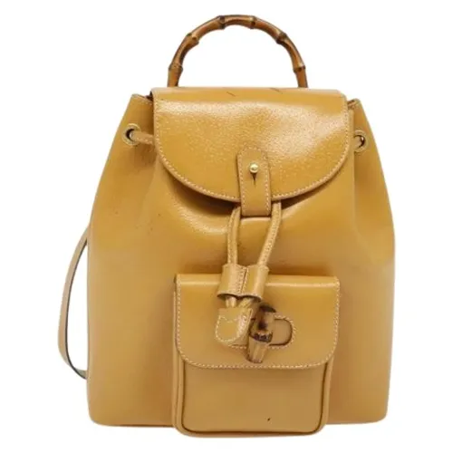 Pre-owned > Pre-owned Bags > Pre-owned Backpacks - - Gucci Vintage - Modalova