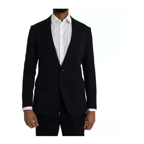 Suits > Formal Blazers - - Dolce & Gabbana - Modalova
