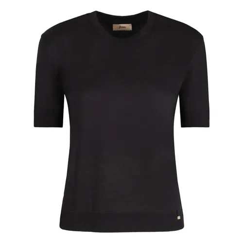 Herno - Tops > T-Shirts - Blue - Herno - Modalova