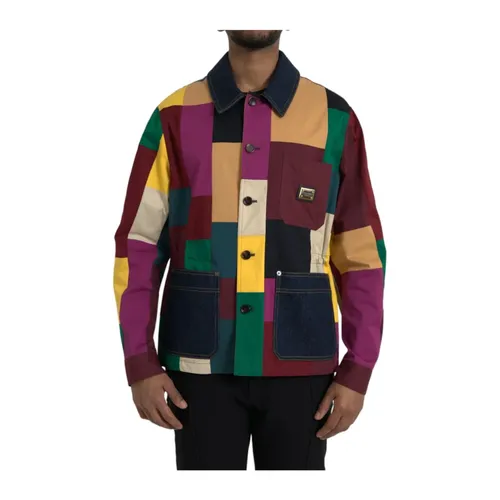 Jackets > Denim Jackets - - Dolce & Gabbana - Modalova