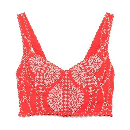 Tops > Sleeveless Tops - - Charo Ruiz Ibiza - Modalova