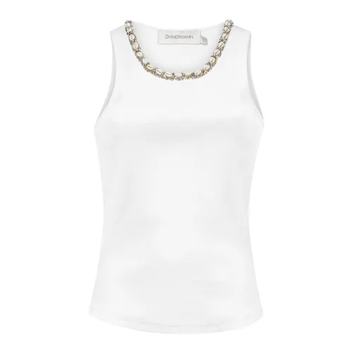 Tops > Sleeveless Tops - - Zimmermann - Modalova