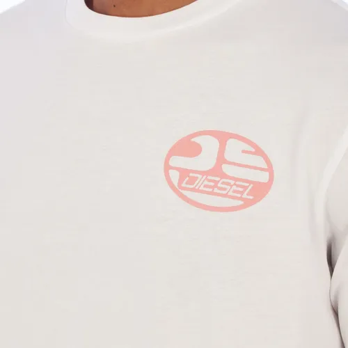 Diesel - Tops > T-Shirts - White - Diesel - Modalova