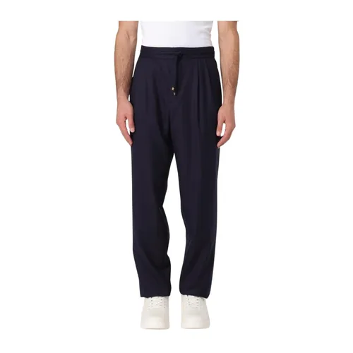 Trousers > Straight Trousers - - Brunello Cucinelli - Modalova