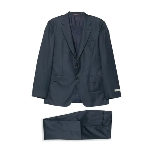 Suits > Suit Sets > Single Breasted Suits - - Canali - Modalova