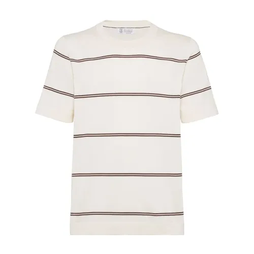 Tops > T-Shirts - - Brunello Cucinelli - Modalova