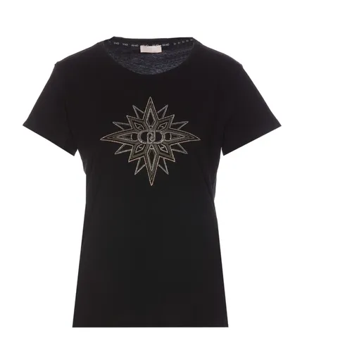 Liu Jo - Tops > T-Shirts - Black - Liu Jo - Modalova