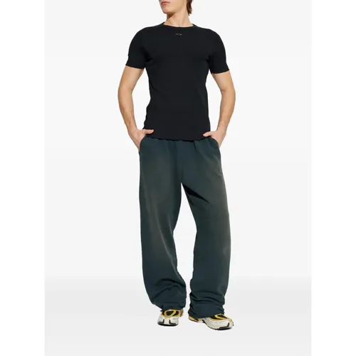 Diesel - Tops > T-Shirts - Black - Diesel - Modalova