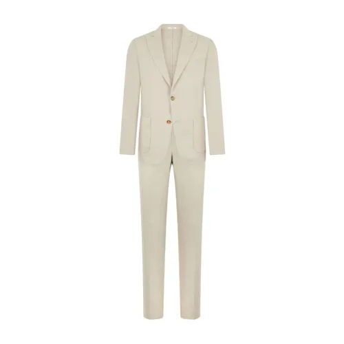 Suits > Suit Sets > Single Breasted Suits - - Boglioli - Modalova