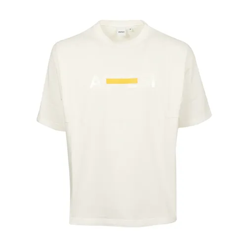 Aspesi - Tops > T-Shirts - Beige - Aspesi - Modalova