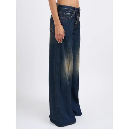 Jeans > Wide Jeans - - Dsquared2 - Modalova
