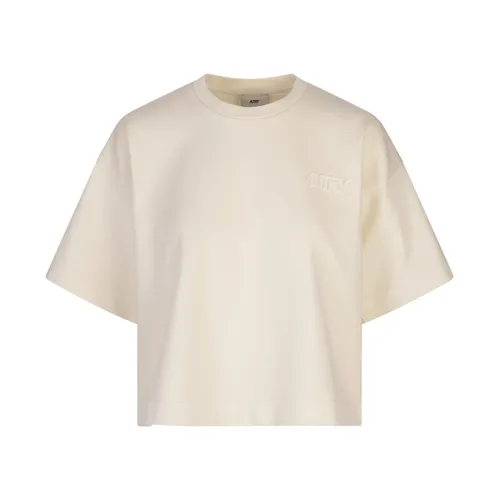 Autry - Tops > T-Shirts - White - Autry - Modalova