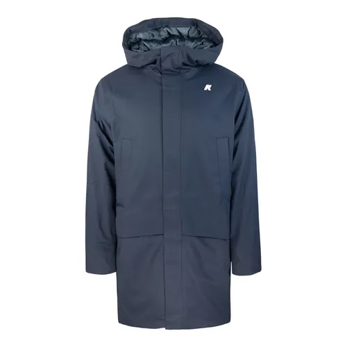 K-Way - Coats > Parkas - Blue - K-Way - Modalova
