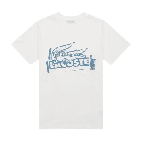 Lacoste - Tops > T-Shirts - White - Lacoste - Modalova