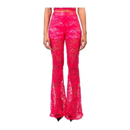 Trousers > Wide Trousers - - Doris S - Modalova