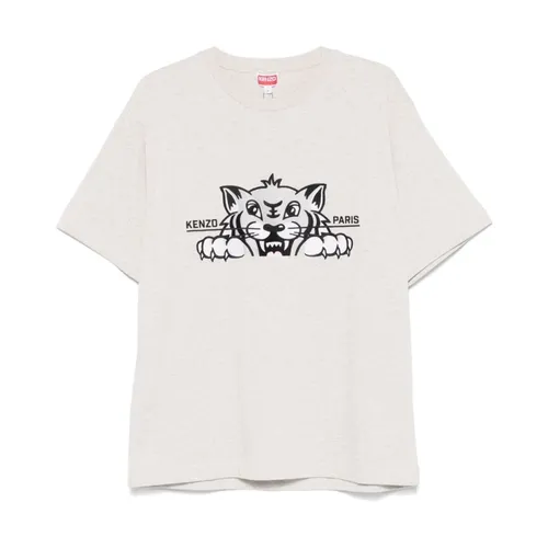 Kenzo - Tops > T-Shirts - Gray - Kenzo - Modalova