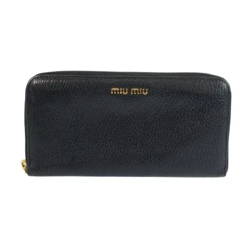 Pre-owned > Pre-owned Accessories > Pre-owned Wallets - - Miu Miu Pre-owned - Modalova