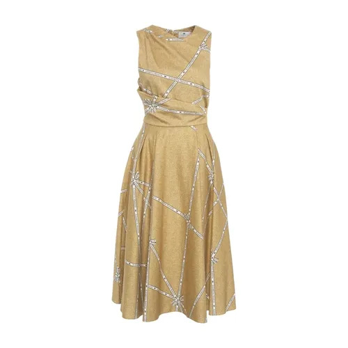 Dresses > Day Dresses > Midi Dresses - - Elisabetta Franchi - Modalova