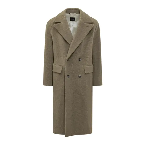 Coats > Double-Breasted Coats - - Hugo - Modalova
