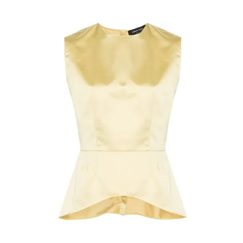 Tops > Sleeveless Tops - - Fabiana Filippi - Modalova
