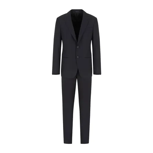 Suits > Suit Sets > Single Breasted Suits - - Giorgio Armani - Modalova