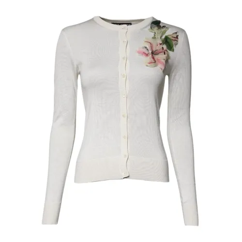 Knitwear > Cardigans - - Dolce & Gabbana - Modalova