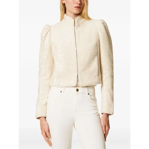 Jackets > Tweed Jackets - - Twinset - Modalova