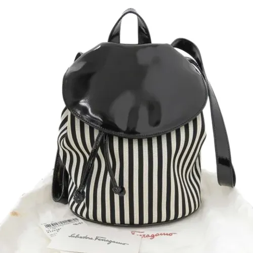 Pre-owned > Pre-owned Bags > Pre-owned Backpacks - - Salvatore Ferragamo Pre-owned - Modalova