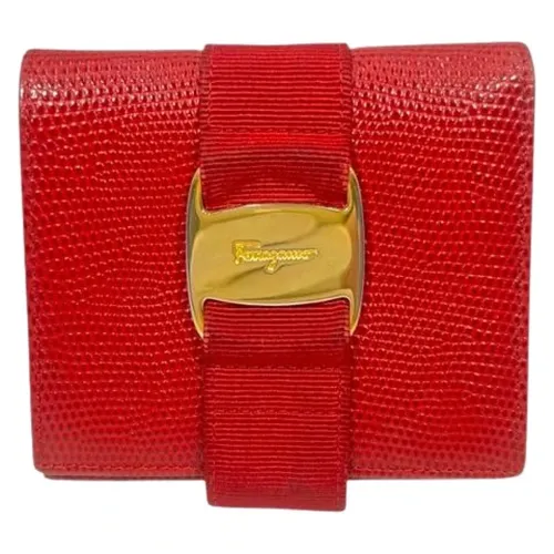 Pre-owned > Pre-owned Accessories > Pre-owned Wallets - - Salvatore Ferragamo Pre-owned - Modalova