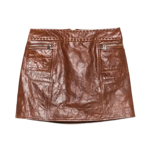 Skirts > Leather Skirts - - Ermanno Scervino - Modalova