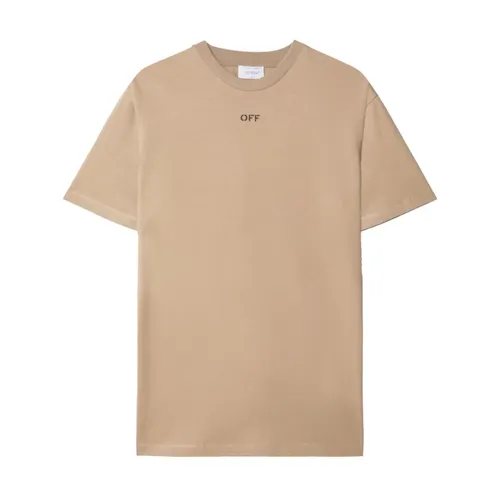 Tops > T-Shirts - - Off White - Modalova