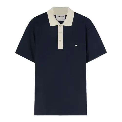 GAS - Tops > Polo Shirts - Blue - GAS - Modalova
