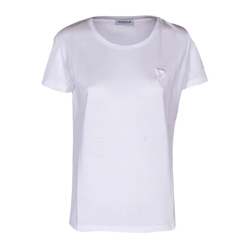 Dondup - Tops > T-Shirts - White - Dondup - Modalova