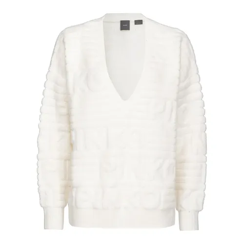Knitwear > V-neck Knitwear - - Pinko - Modalova
