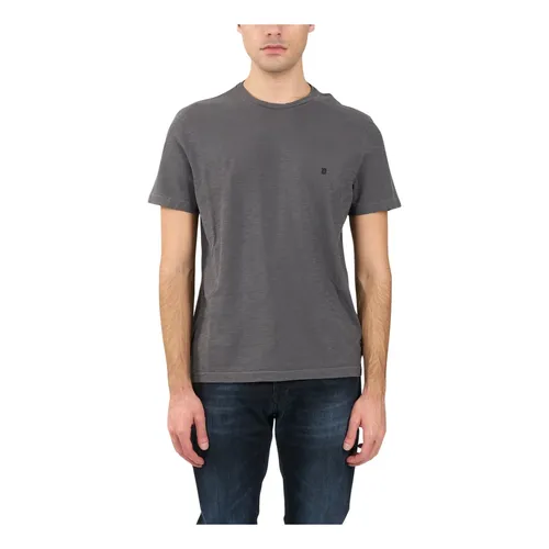 Dondup - Tops > T-Shirts - Gray - Dondup - Modalova