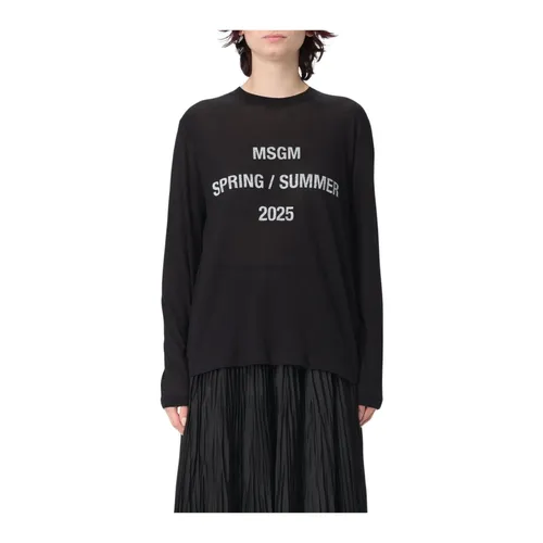 Tops > Long Sleeve Tops - - Msgm - Modalova