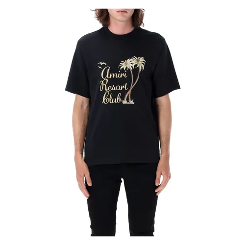 Amiri - Tops > T-Shirts - Black - Amiri - Modalova