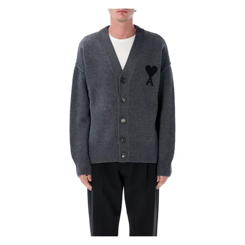 Knitwear > Cardigans - - Ami Paris - Modalova