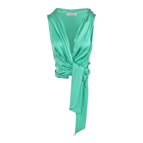 Tops > Sleeveless Tops - - Jucca - Modalova