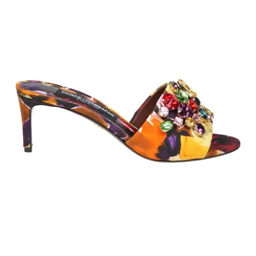 Shoes > Heels > Heeled Mules - - Dolce & Gabbana - Modalova