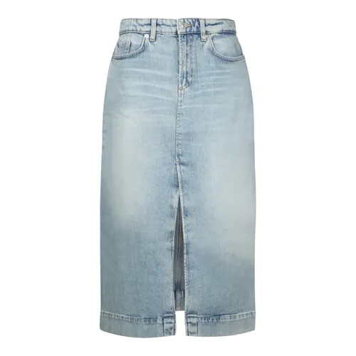 Skirts > Denim Skirts - - 7 For All Mankind - Modalova