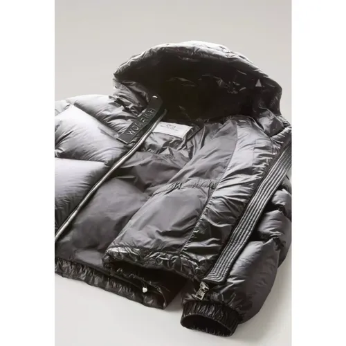 Jackets > Down Jackets - - Woolrich - Modalova